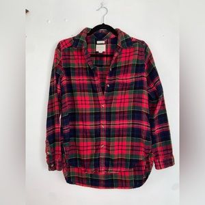 American Eagle Boyfriend Fit Plaid flannel